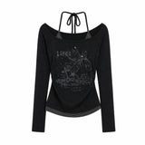セリア ホルター レイヤード Tシャツ