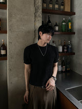 Vuel Waffle Semi Muscle Fit Knit