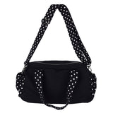 Dot button bag_black
