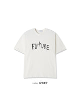 フューチャーセミクロップ半袖Tシャツ (4 Colors)