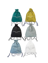Reverse Logo Gym Sack / Black