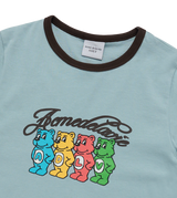 26SS WOMAN ACベアクロップリンガーTシャツ