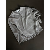 [S/S] Velvet zipper henry neck knit(3color)