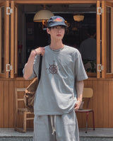 サンディアルプリンティングショートスリーブTシャツ