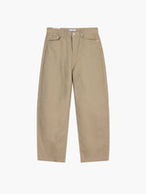 Curved Cotton Pants 5COLOR