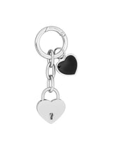 NO.573 [SILVER] HEART LOCK KEY RING
