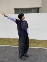 Stitch One Cargo Balloon Pants 1C 