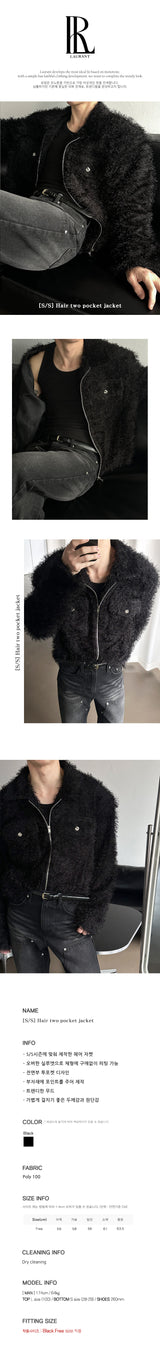 [S/S] Hair two pocket jacket