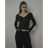 FAIRY LONG SLEEVE-BLACK
