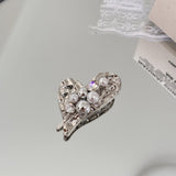 Star Heart Pearl Metal Hair Clip Set