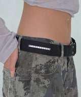 CARGO BELTED BAG (BLACK) F26QE984