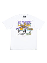 Wrevo-Muscle T-Shirt (Blue&White)