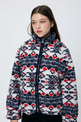 NORDEN FLEECE JACKET / NAVY