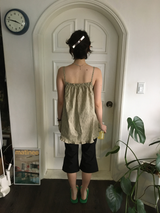 Ethnic Shirred Sleeveless (3color)