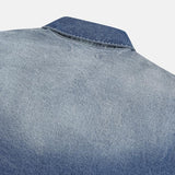 ASCLO Western Brush Denim Shirt (2color)