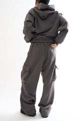 Closer thermal cargo string sweatpants