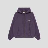 METAL ELLIPSE LOGO ZIP HOODIE