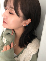Pastel doodle piercing (Olive)