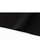 Aria Beaded Point Short Sleeve Puff Knit Top Black