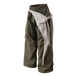 Wrap Drape Wide Pants 232469293