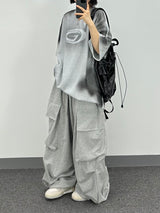 mild cargo long pants