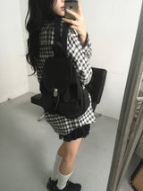 Cookie oversized Plaid Shirt