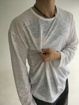 see through long sleeve(3colors)