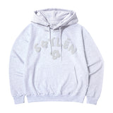 FLOWER LOGO HOODIE (LIGHT GRAY)