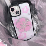 Aloha gal phone case (black glass) - standard(non-magsafe)