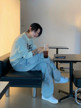 4 Take light blue denim