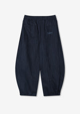 AN Denim Stripe Balloon Banding Pants