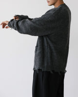 LIF OVER DAMAGE CARDIGAN