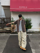 リニアストライプショートスリーブシャツ – M/L (3 Colors)