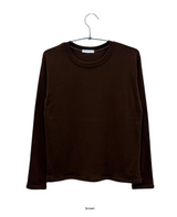 ケアベーシック起毛長袖Tシャツ(6c)