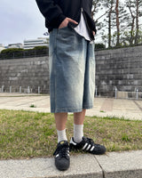 Trin Bermuda denim pants