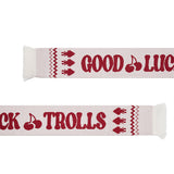 TROLLS JACQUARD KNIT MUFFLER - IVORY