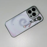 [MADE]フェアリーソルベ スマホケース（ガラスシルバーバンパー）