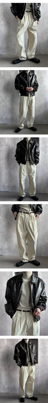 [F/W] A-2 レザージャケット(2color)