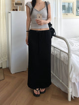 Terry Long Skirt (one color)