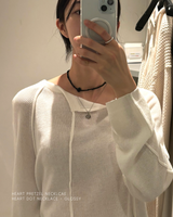 ハートプレッツェルネックレス