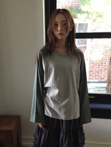 マンチュ ラグラン Tシャツ (3color)