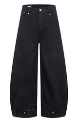 Brown Washed Blade Work Pants