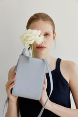 フォールディドバッグ GREYISH BLUE