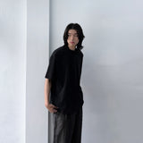 Structured Washed Wide Tee