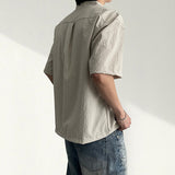 Rogen Pocket Wrinkle Short Sleeve Shirt 