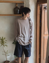 ミトリネンシースルーロングスリーブ