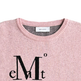 SUDBURY BIG LOGO LETTERING JACQUARD KNIT (UNISEX)