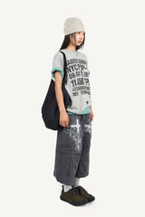 Cross-print Cargo Bermuda Pants
