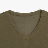 ストレンジャーレギュラービスコースVネックベスト (Khaki)