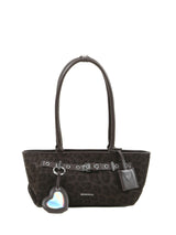 Vera Leopard Belt Shoulder Bag